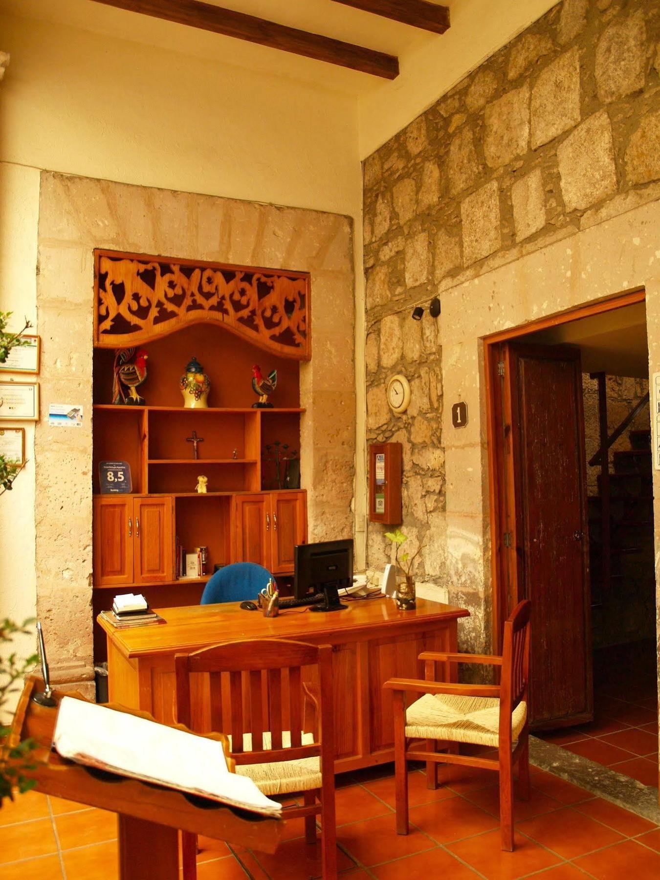 Hotel Refugio Agustino มอเรเลีย ภายนอก รูปภาพ